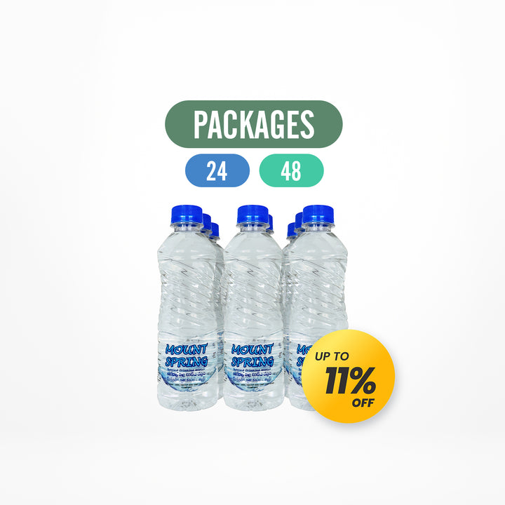 Mount Spring 350ml Bottle Packages