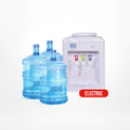 ONE Desktop Electric Water Dispenser  + THREE 20L Water Bottles